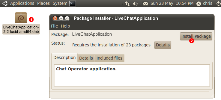Linux set up package
