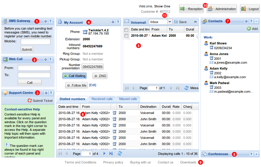 Control Panel