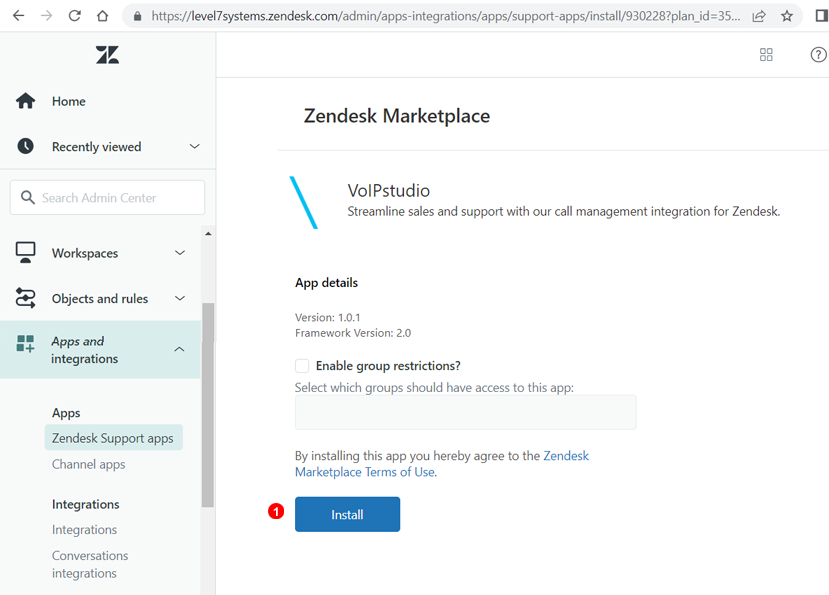 Administrator Manual Integrations Zendesk VoIPstudio Administrator Manual Integrations Zendesk VoIPstudio